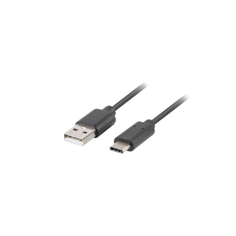 Lanberg CA-USBO-31CU-0018-BK USB cable 1.8 m USB 3.2 Gen 1 (3.1 Gen 1) USB C USB A Black