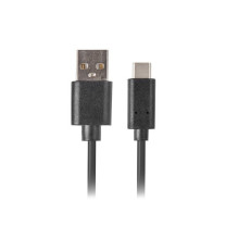 Lanberg CA-USBO-31CU-0018-BK USB cable 1.8 m USB 3.2 Gen 1 (3.1 Gen 1) USB C USB A Black