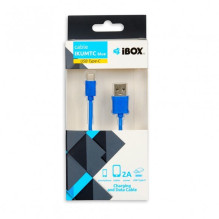 iBox IKUMTCB USB laidas 1 m USB 2.0 USB A USB C Blue