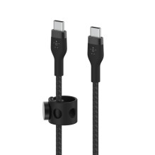 Belkin BOOST↑CHARGE PRO Flex USB laidas 3 m USB 2.0 USB C Juoda