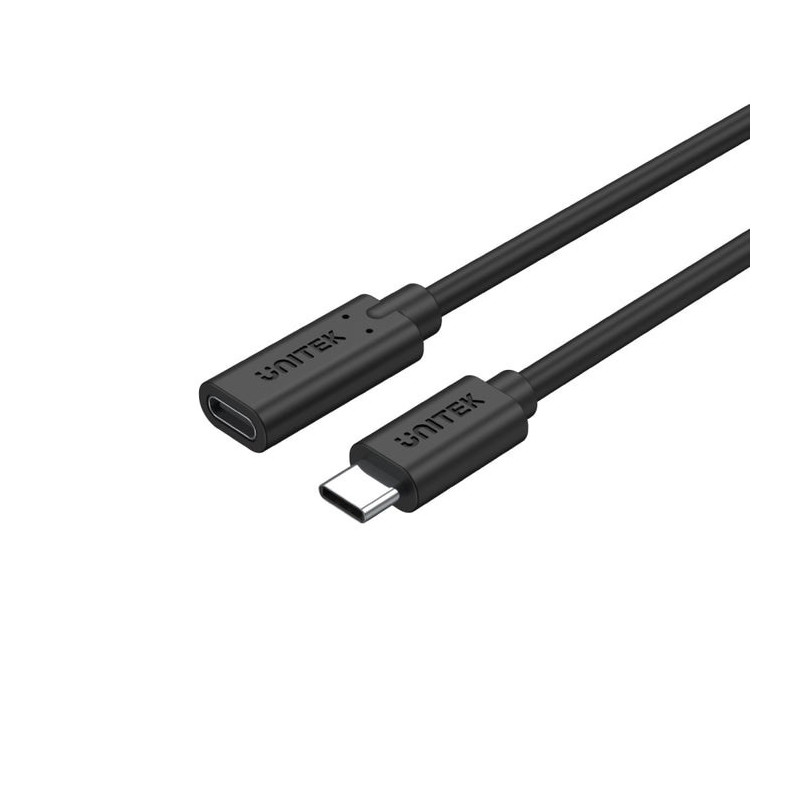 UNITEK C14086BK-1.5M USB laidas USB 3.2 Gen 2 (3.1 Gen 2) USB C Black