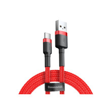 Baseus Cafule USB laidas 0,5 m USB 2.0 USB A USB C Raudona