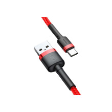 Baseus Cafule USB cable 0.5 m USB 2.0 USB A USB C Red