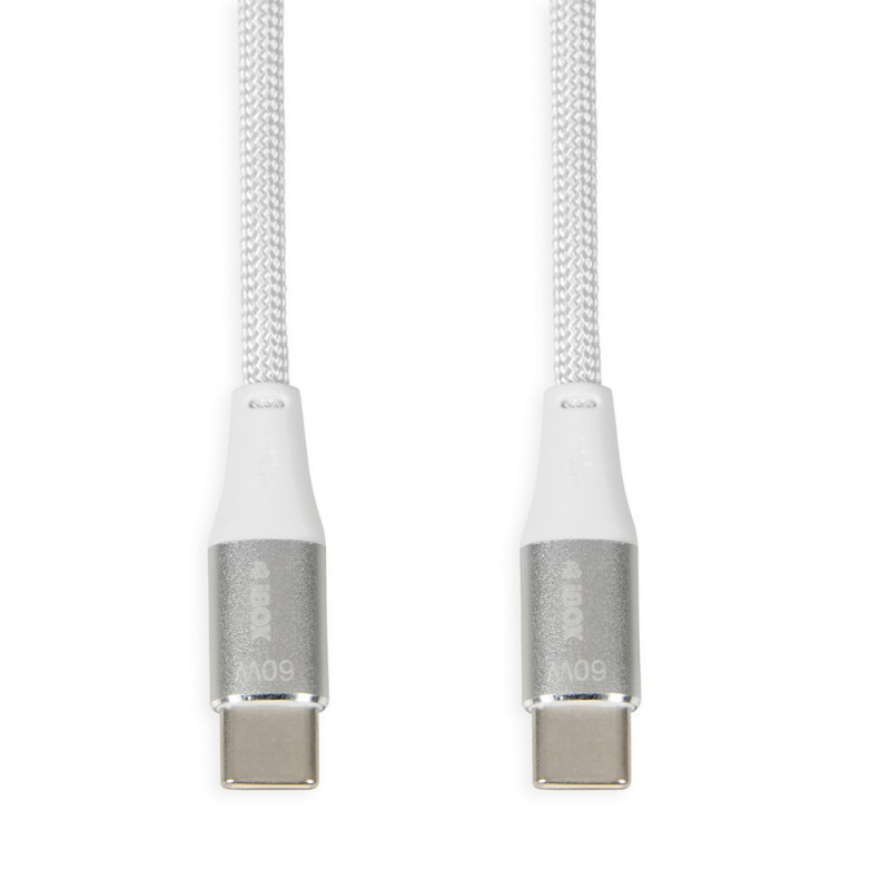 iBOX IKUTC USB-C cable 60W 2m White