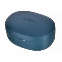 „Belkin SoundForm Bolt“ ausinės belaidžiai skambučiai į ausis / Muzika / Sportas / Kasdienis „Bluetooth“ mėlynas