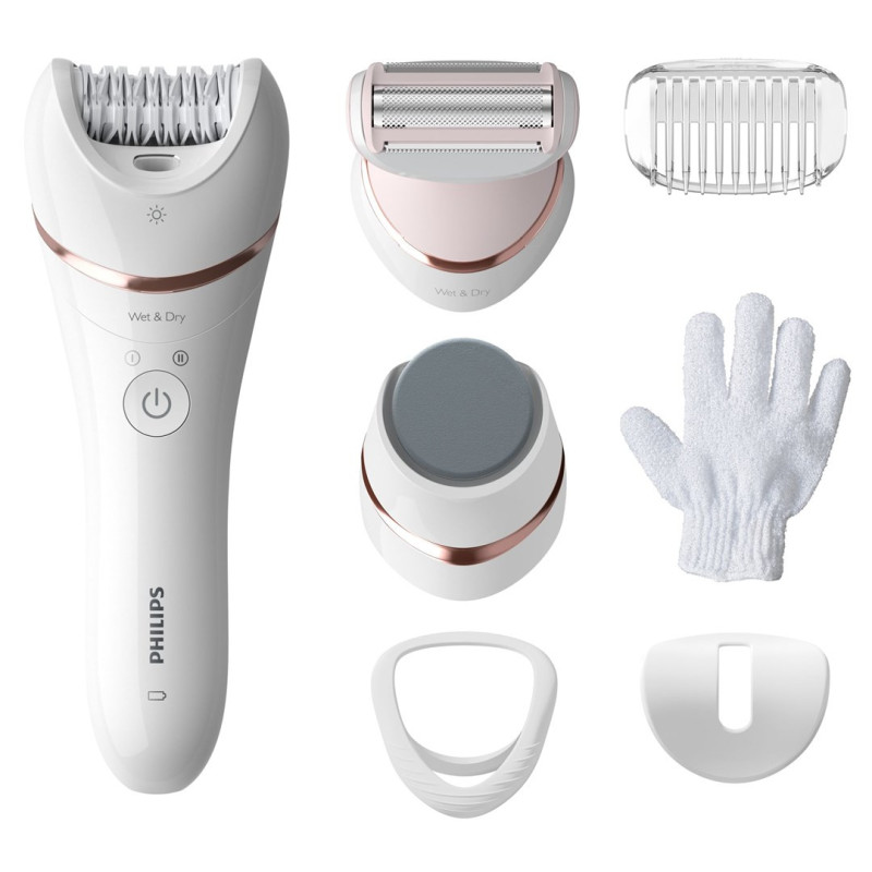 Philips BRE 730 / 10 Wet and dry epilator for legs, body and feet