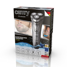 Camry Premium CR 2925 vyrų skustuvas Rotation barzdaskutė Trimmer Grey