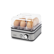 Caso E9 kiaušinių viryklė 8 kiaušiniai 400 W Nerūdijantis plienas, Skaidrus
