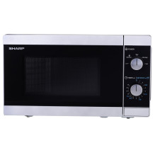 Sharp Buitinė technika YC-MS01E-S mikrobangų krosnelė Stalviršis Solo mikrobangų krosnelė 20 L 800 W