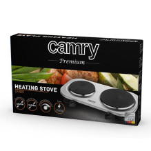Camry CR 6511 stove Freestanding Black,Stainless steel Electric