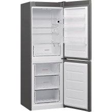 Whirlpool W5 721E OX 2 fridge-freezer Freestanding Grey 308 L