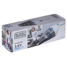 Black &amp; Decker NVC115JL handheld vacuum Grey, White Bagless