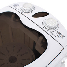 Camry Premium CR 8054 skalbimo mašina Iš viršaus 3 kg Ruda, Balta