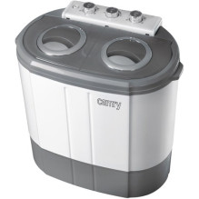 Camry Premium CR 8052 skalbimo mašina 3 kg Pilka, Balta