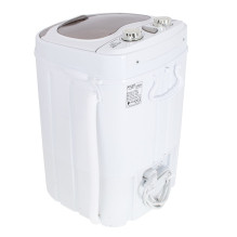 Adler AD 8055 skalbimo mašina Įkraunama iš viršaus 3 kg kreminė, balta
