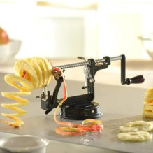 GEFU 13560 peeler Fruits &amp; vegetables Mechanical peeler Black, Stainless steel