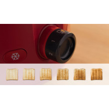 Bosch TAT2M124 toaster 6 2 slice(s) 950 W Red