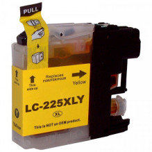 Compatible cartridge Brother LC-225 XL Yellow 