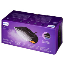 Philips DST7511 / 80 lygintuvas Dry &amp; Steam lygintuvas SteamGlide Elite lygintuvas 3200 W juodas