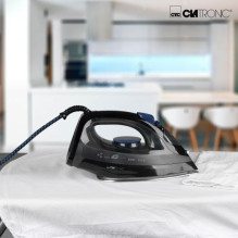 Clatronic DB 3703 iron Dry &amp; Steam iron Stainless Steel soleplate 1800 W Black, Grey