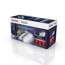 Tefal EasyGliss Plus FV5718 iron Dry &amp; Steam iron Durilium soleplate 2400 W Turquoise, White