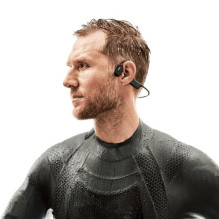 SHOKZ atviros plaukimo ausinės belaidės kaklo juostos sportinės juodos spalvos