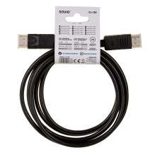 Savio CL-136 DisplayPort cable 2 m Black