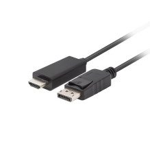 Lanberg CA-DPHD-11CC-0010-BK kabelio lyties keitiklis DisplayPort HDMI Black