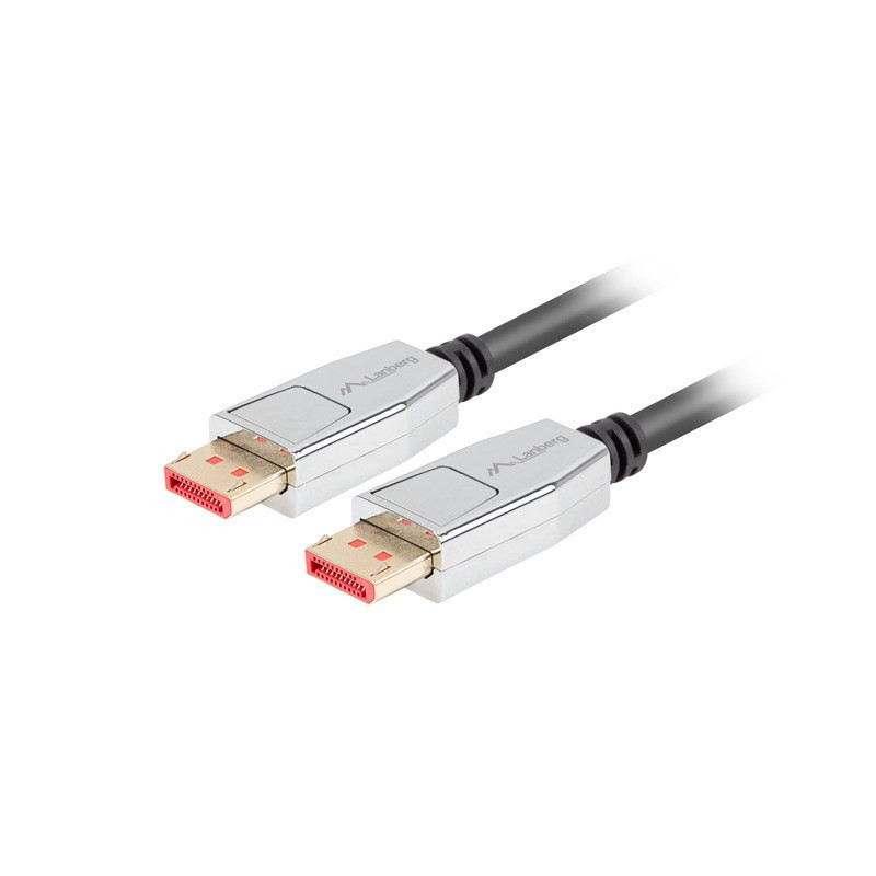 Lanberg CA-DPDP-20CU-0018-BK DisplayPort cable 20 PIN V1.4 1.8m 8K