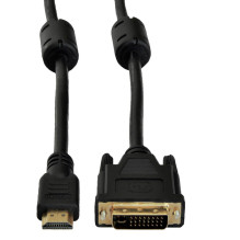 Akyga AK-AV-11 vaizdo kabelio adapteris 1,8 m HDMI Type A (standartinis) DVI-D Black