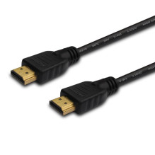 Savio CL-05 HDMI laidas 2 m HDMI Type A (Standartinis) Juodas
