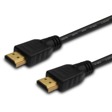 SAVIO HDMI (M) Cable, 20m, black, gold tips, v1.4 high speed, ethernet / 3D CL-75