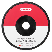 UNITEK CABLE HDMI 2.1 AOC, 8K, 4K120HZ, 15M, C11029DGY