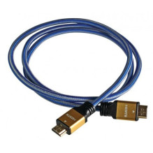 iBox ITVFHD04 HDMI laidas 1,5 m HDMI A tipas (standartinis) Juoda, mėlyna, auksinė