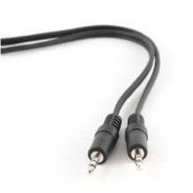 Gembird 1.2m, 3.5mm / 3.5mm, M / M audio cable Black