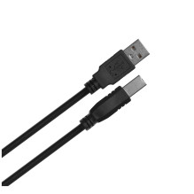 Lanberg CA-USBA-11CC-0010-BK USB laidas 1 m 2.0 USB B Juoda