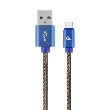 Cablexpert CC-USB2J-AMCM-2M-BL USB laidas USB 2.0 USB A USB C Blue
