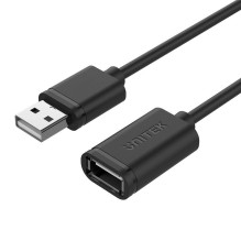 UNITEK Y-C418GBK USB laidas 5 m USB 2.0 USB A Juodas