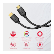 UNITEK HDMI CABLE 2.0 4K 60HZ 1.5M C11079BK-1.5M