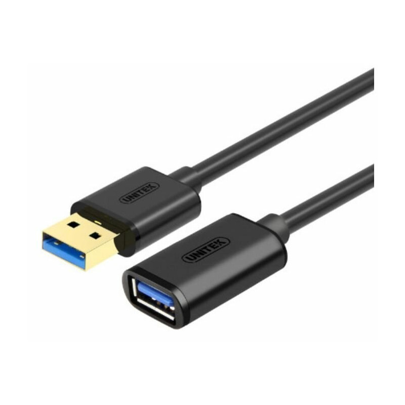 UNITEK Y-C456GBK USB cable 0,5 m USB 3.2 Gen 1 (3.1 Gen 1) USB A Black