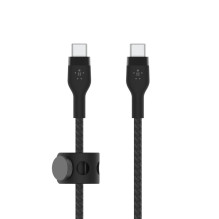 Belkin BOOST↑CHARGE PRO Flex USB laidas 2 m USB 2.0 USB C Juoda