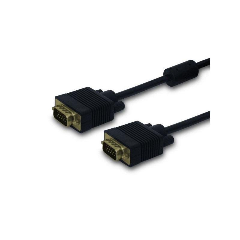 Savio CL-29 VGA cable 1.8 m VGA (D-Sub) Black