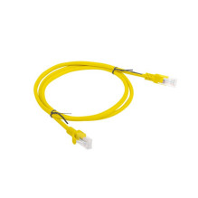 Lanberg Patchcord RJ45, kat. 5e, UTP, 1m, geltona