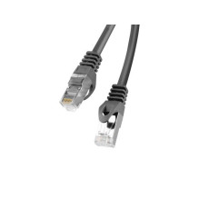 Lanberg PCF6-10CC-0500-BK tinklo kabelis Juodas 5 m Cat6 F / UTP (FTP)