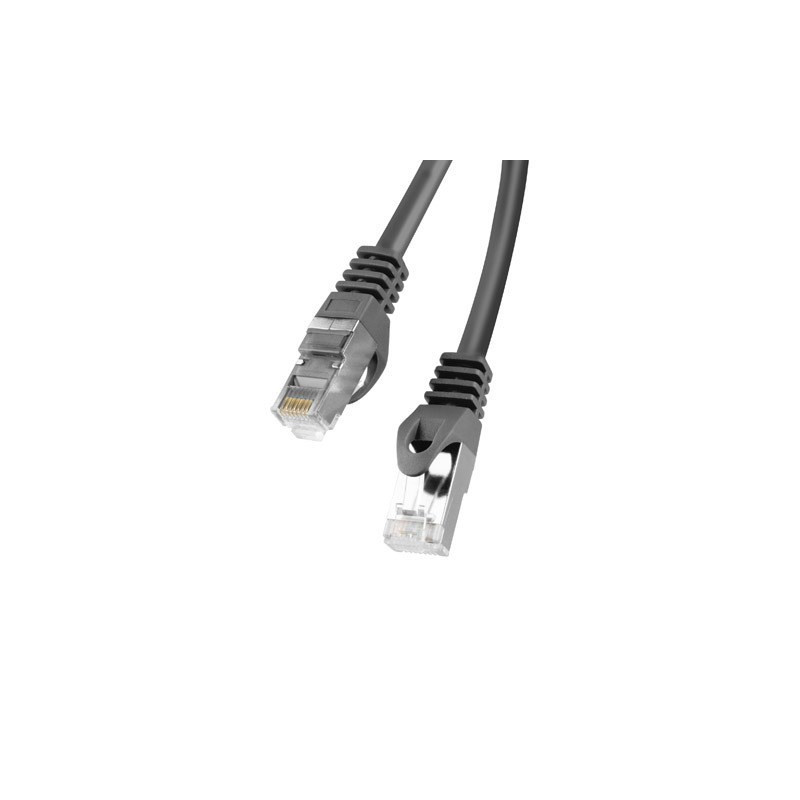 Lanberg PCF6-10CC-0500-BK tinklo kabelis Juodas 5 m Cat6 F / UTP (FTP)