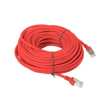 LANBERG PATCHCORD UTP CAT.5E 30M RED