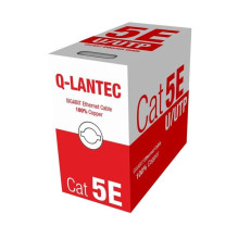 Q-LANTEC KIU5OUTS305Q tinklo kabelis 305 m Cat5e U / UTP (UTP) Juodas