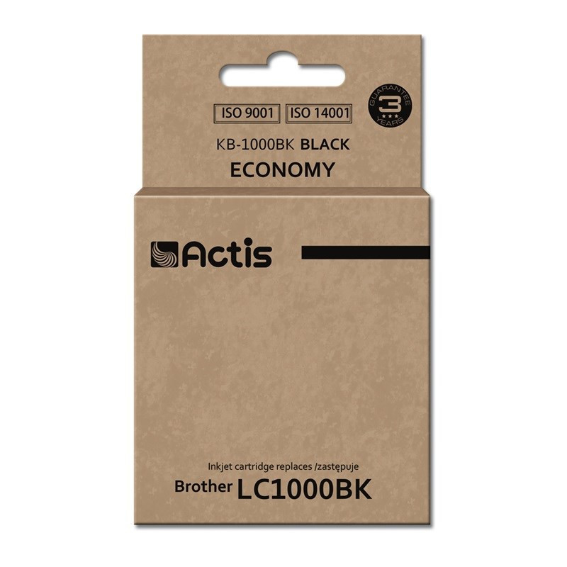 Actis KB-1000BK Ink Cartridge (replacement for Brother LC1000BK / LC970BK Standard 36 ml black)