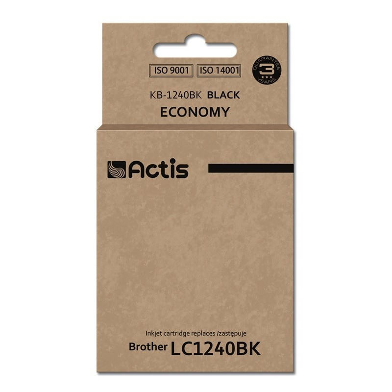 Actis KB-1240BK ink (replacement for Brother LC1240BK / LC1220BK Standard 19ml black)