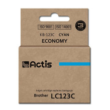 Actis KB-123C ink (replacement for Brother LC123C / LC121C Standard 10 ml cyan)